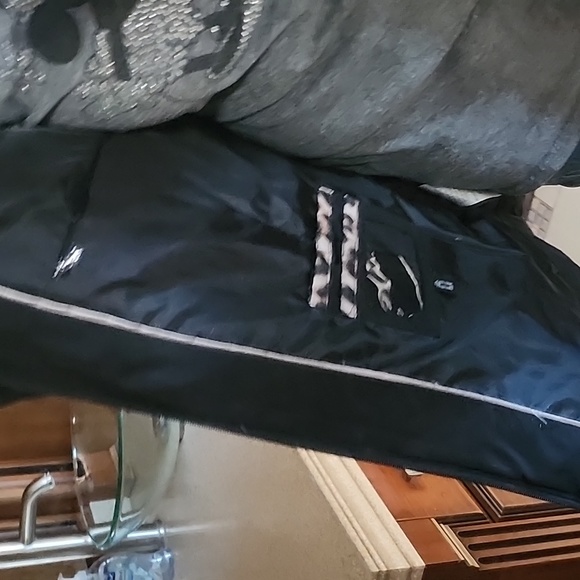 Calvin Klein Ladies XL Black Puffy Hooded Jacket - Picture 9 of 16